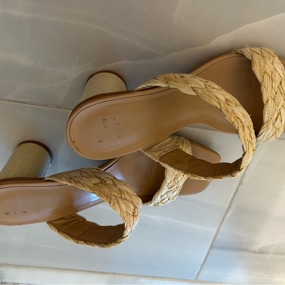 a new day Woven Cream Sandals for Women - Picture 4 of 6